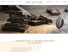 Tablet Screenshot of ixcacao.com